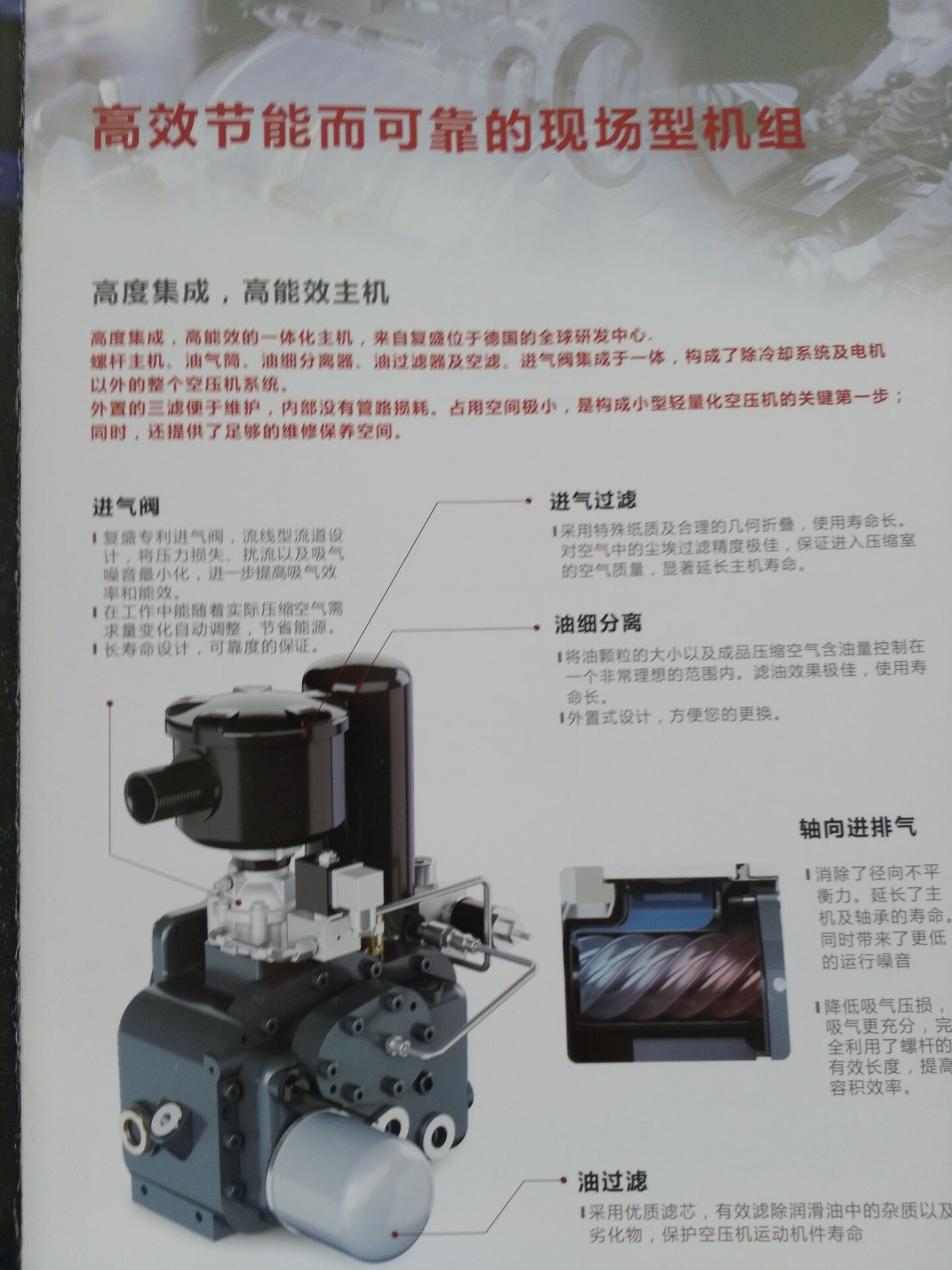 复盛空压机产品资料